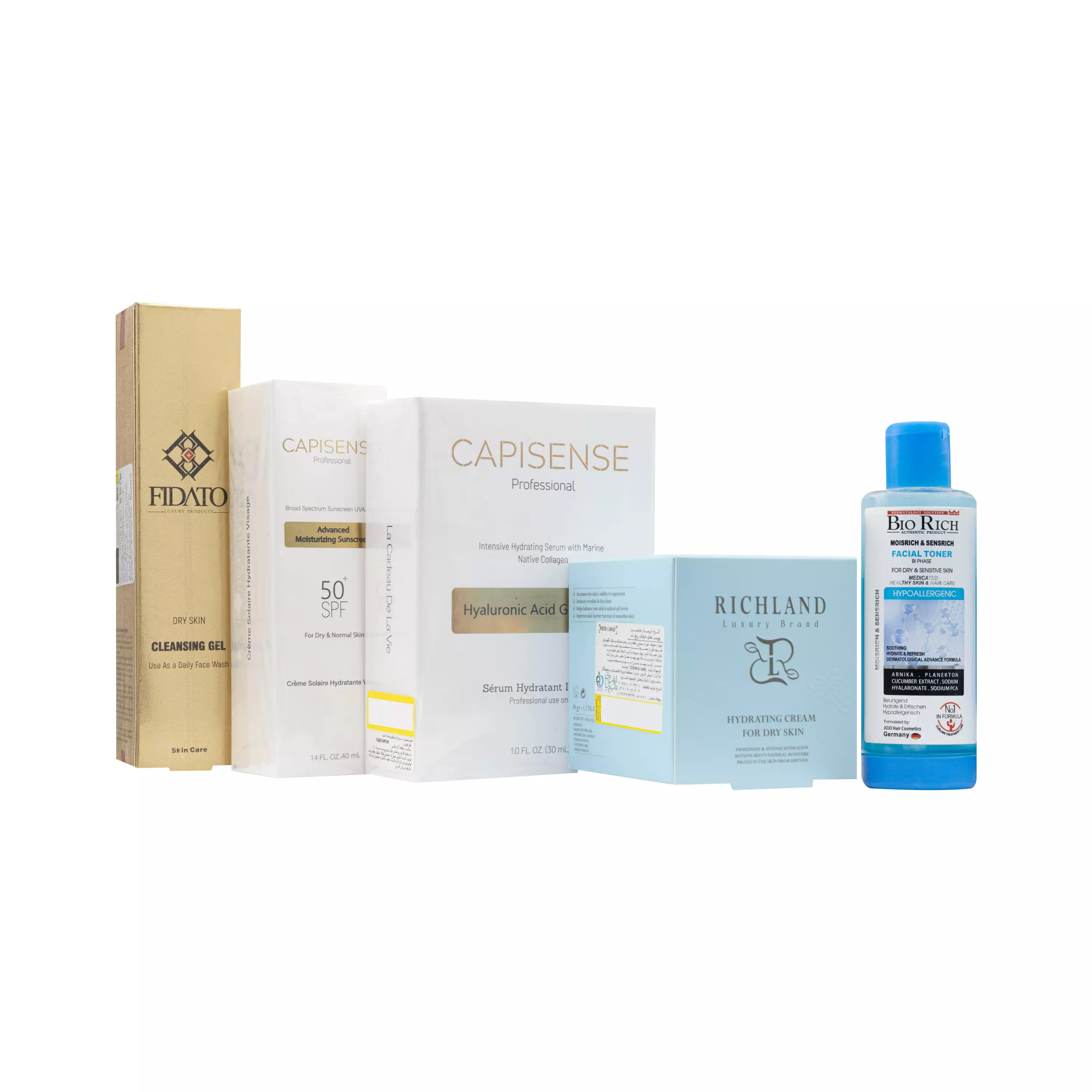 پک مراقبت پوست خشک